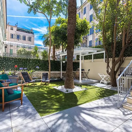 Апартаменты Luxury 3 Bdr Garden & Parking - Angels' Garden Ницца
