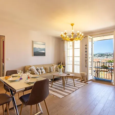 Providence - Elegant F3, Vue Incroyable, Balcon,ascenseur, Wifi Nizza