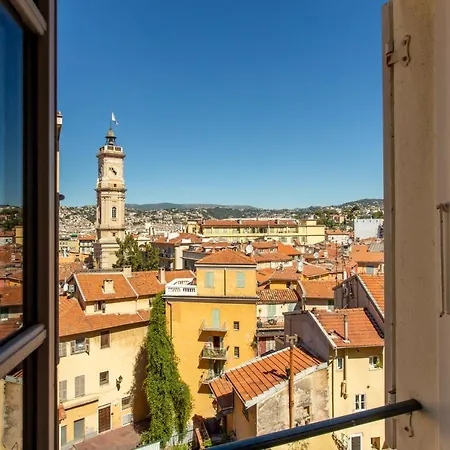 Apartment Providence - Elegant F3, Vue Incroyable, Balcon,ascenseur, Wifi Nizza