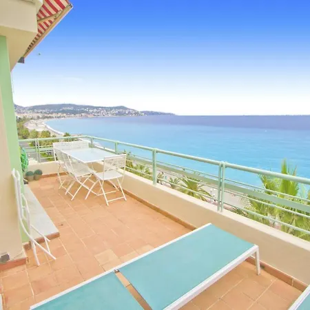 Top Floor Miramar Sea Front Apartment Nice