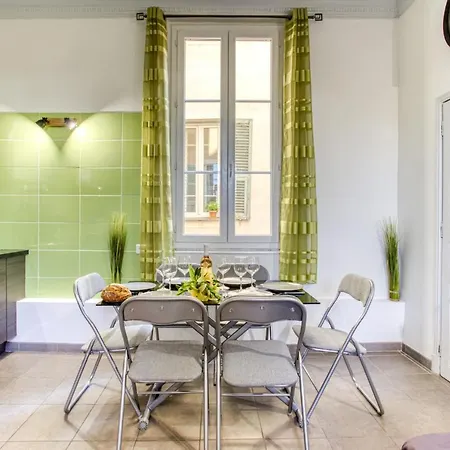 Le Jean Jaures - Refait A Neuf, Lumineux, Long Balcon, Jolie Vue, Wifi, Coeur Vieux-nice Apartment *