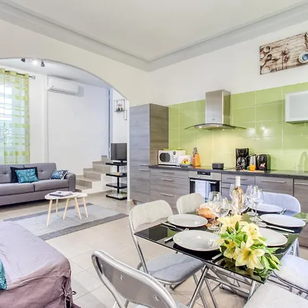 Le Jean Jaures - Refait A Neuf, Lumineux, Long Balcon, Jolie Vue, Wifi, Coeur Vieux-nice * Nice