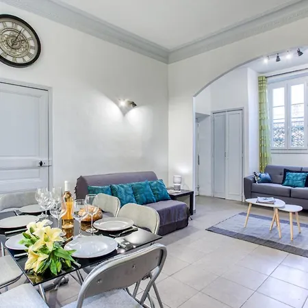 Apartment Le Jean Jaures - Refait A Neuf, Lumineux, Long Balcon, Jolie Vue, Wifi, Coeur Vieux-nice