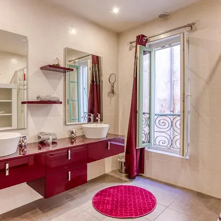 Le Jean Jaures - Refait A Neuf, Lumineux, Long Balcon, Jolie Vue, Wifi, Coeur Vieux-nice Apartment Nice