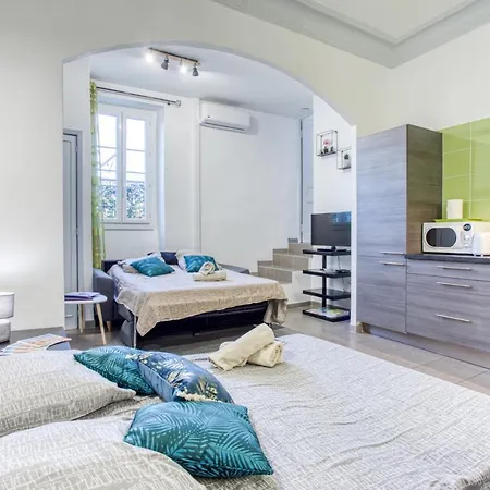 Le Jean Jaures - Refait A Neuf, Lumineux, Long Balcon, Jolie Vue, Wifi, Coeur Vieux-nice Apartment *