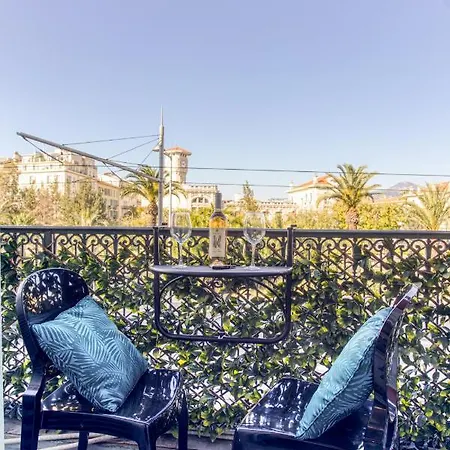 Le Jean Jaures - Refait A Neuf, Lumineux, Long Balcon, Jolie Vue, Wifi, Coeur Vieux-nice