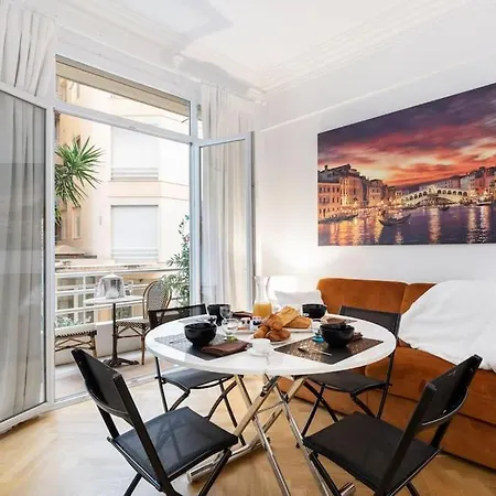 Promenade, 2pieces Chic Et Clim Avec Terrasse Apartment Nice