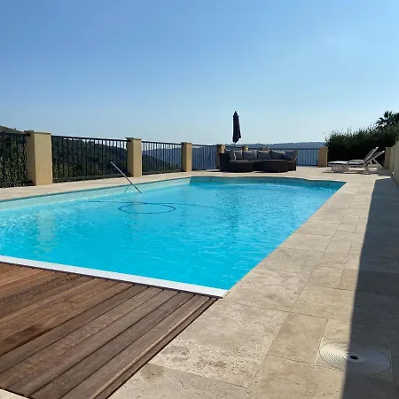 Avec Piscine Chauffee Collines * Nice