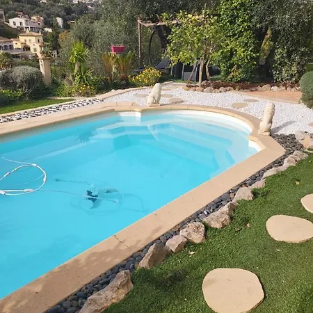 Partie De Sur Colline Au-dessus De Apartment Nice