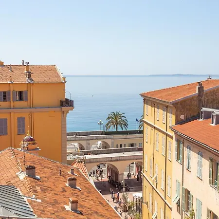 Apartment Le Gilly 6 - F3 Exceptionnel, Vue Mer, Moderne, Climatisation, Vieux-nice Nice