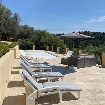 Avec Piscine Chauffee Collines Villa Nice