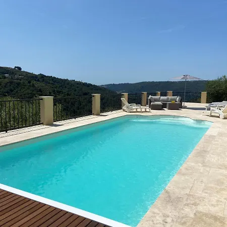 Avec Piscine Chauffee Collines * Nice