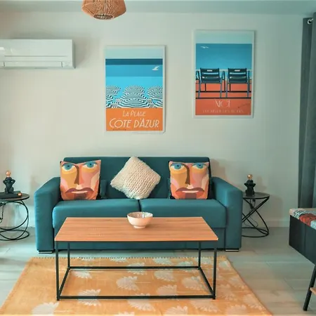 Apartment Parc Ferber - Charmant Studio Renove, Rez-de-jardin, Proche Mer, Carras *