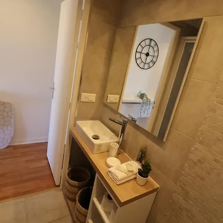 Jean Jaures - Wifi, Ac, 2pers Apartment Nice