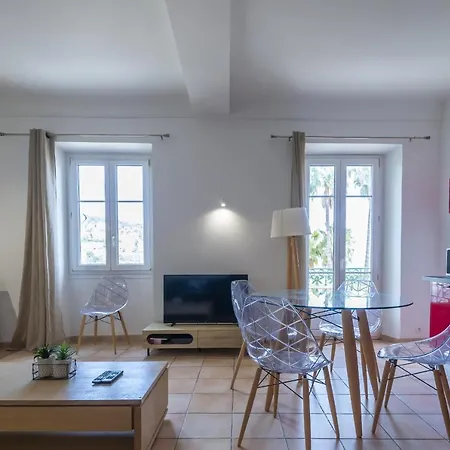 Quartier Du Port, Jolie 2 Pieces Avec Vue Mer Lägenhet *
