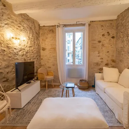 Fusion - Charme De L'ancien Et Confort Moderne - Vieux - 2 - Wifi - 5 Min Des Plages - 30 Min De Cannes Et Monaco * Nice