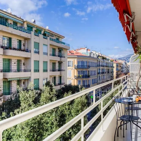 #29 Gambetta Ac Sea View 2 Bedrooms 1min Walk To Promenade & Sea Apartment Nice