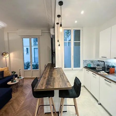 Clemenceau - Central, Calme, Cosy, Moderne Apartment Nice