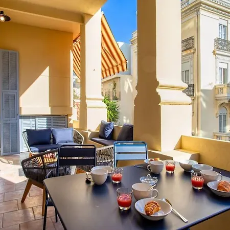 Apartment #8 Promenade 1min 2rooms/parking/terrace/wifi Nice
