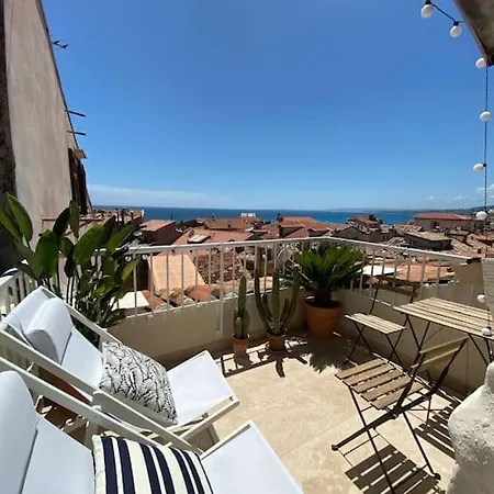 #32 Panoramic Sea View Over Old Town Terrace & Ac