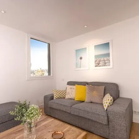 Apartment #32 Panoramic Sea View Over Old Town Terrace & Ac Nice