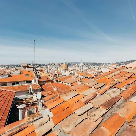 #32 Panoramic Sea View Over Old Town Terrace & Ac Apartment Nice