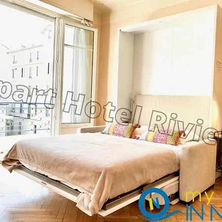 Appartement Riviera - Promenade Des - Supérieur - Balcon&ac - Aperçue - Zone Piétonne - Balcon Massenet 1