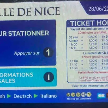 Apartment 23 M2 A Nice, 2e Ligne Du Front De Nice