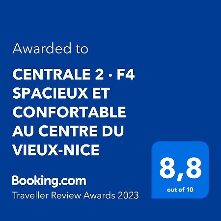Apartment Centrale 2 - F4 Spacieux Et Confortable Au Centre Du Vieux-nice Nice