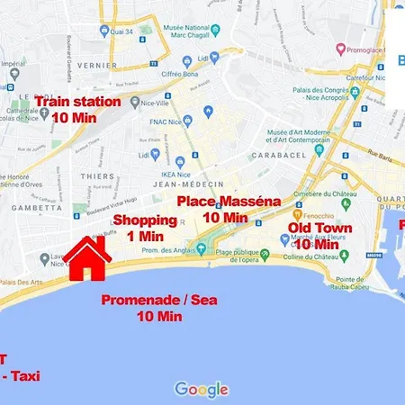 Appartement Bh - 66 - Close To The Promenade Sea Nice