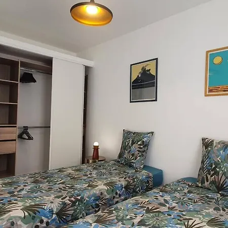 Bd Grosso 4 Prs, 300m Plage, Clim, Parking Apartment Nice