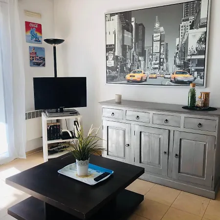 Apartamento Le Californie Cote D'azur Les Pieds Dans L'eau Niza