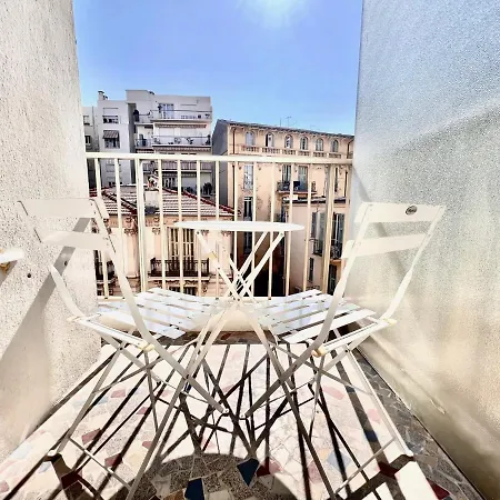 Riviera: Quiet With Ac And Terrace In Carré D'or * Nice