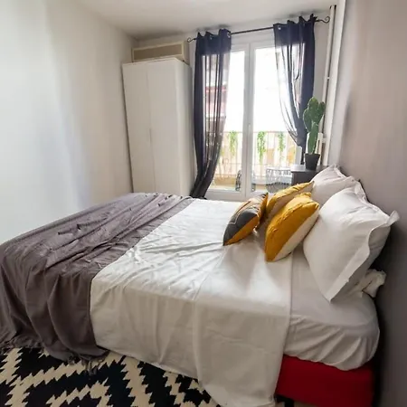 شقة Chambre 2 Rene Cassinbalcon Wifi Mini-frigo Tv *