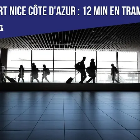 Chambre 2 René Cassinbalconwifimini-frigotv * Nizza