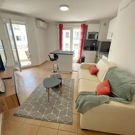 T2 Moderne Proche Du Port - Clim Appartement