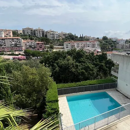 Ondine: Hillside With Pool And Parking In Nice