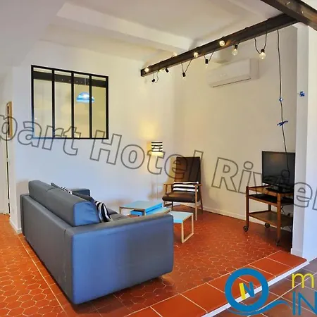 Riviera - Sea View - Amazing Large 3 Bedrooms With Sea View Ac - Old Town- Promenade Des