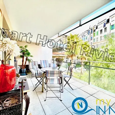 Apartment Riviera - Coeur - Grand Superieur Studio Ac - Incroyable Terrasse - Garden View - Terrasse Jardin Pastorelli 1 *