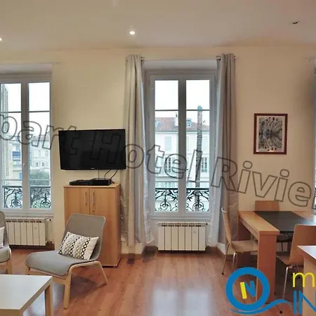 Riviera Grimaldi Promenade Des 5mn - Supérieur 3 Pièces Ac - Emplacement Exceptionnel - Liberté 1