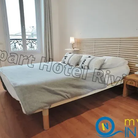 Riviera Grimaldi Promenade Des 5mn - Supérieur 3 Pièces Ac - Emplacement Exceptionnel - Liberté 1 Apartamento