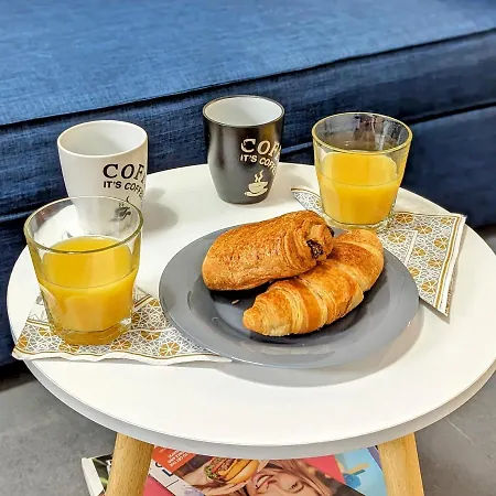 Apartment 1 Min To The - Kitchen - Tramway - Air Conditioner - Wifi - Promenade Des