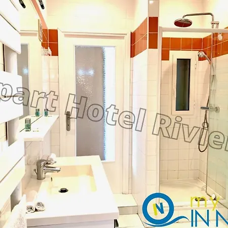 Riviera Grimaldi Promenade Des 5mn - Supérieur 3 Pièces Ac - Emplacement Exceptionnel - Liberté 1 *