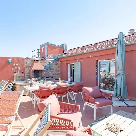 #48 Jean Floor Terrace 5min Walk Sea Ac Nizza