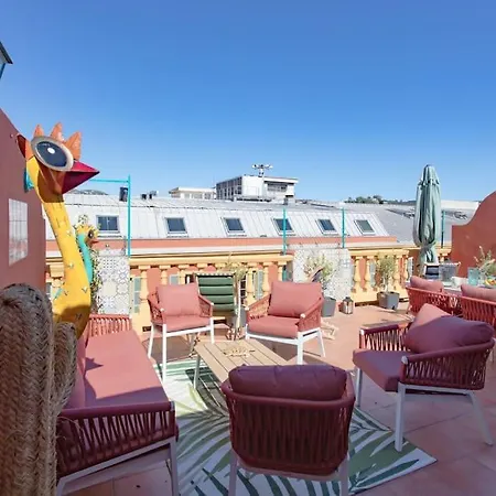 #48 Jean Floor Terrace 5min Walk Sea Ac Appartamento Nizza