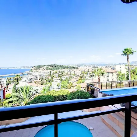 Nestor&jeeves - Hublot Terrasse - Sea View - Swimming Pool * Nizza