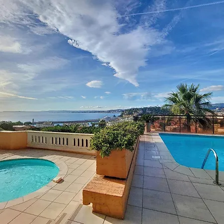 Nestor&jeeves - Hublot Terrasse - Sea View - Swimming Pool Nizza