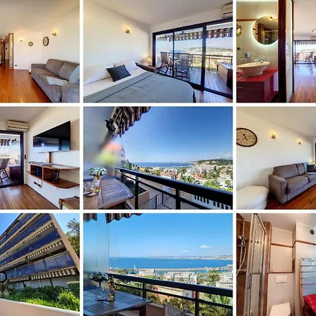 Nestor&jeeves - Hublot Terrasse - Sea View - Swimming Pool * Nizza