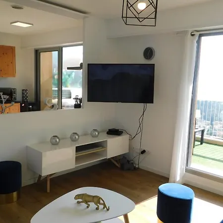 Cosy T1 Bis Les Terrasses De La Madonnette Appartamento Nizza