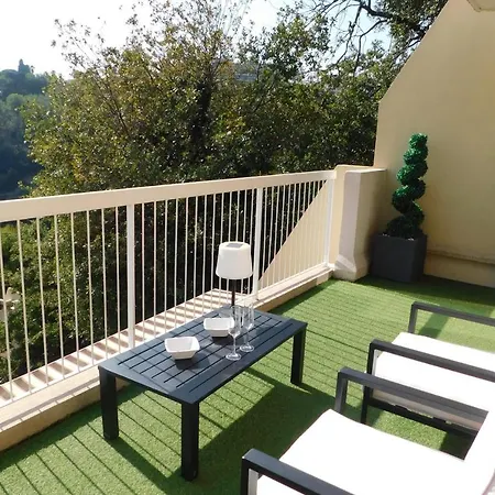 Cosy T1 Bis Les Terrasses De La Madonnette Appartamento Nizza